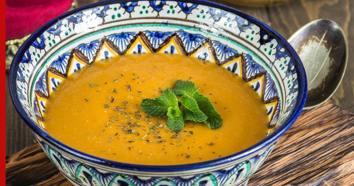 Чечевичный суп с корневым сельдереем