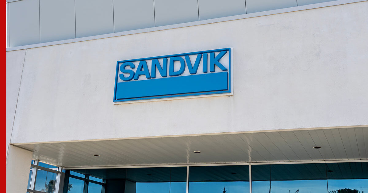 Уход шведской компании Sandvik из РФ обойдется ей почти в 100 миллионов