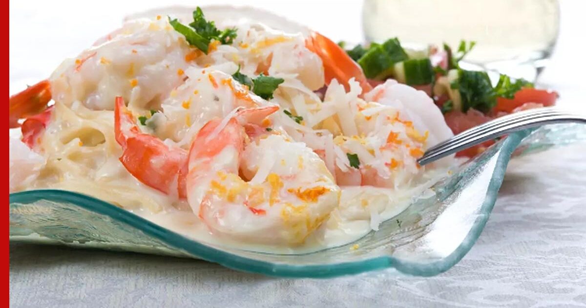 Салат нежность с морепродуктами рецепт с фото