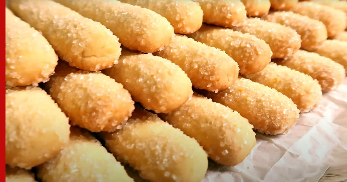 30 минут на кухне: ароматные лимонные палочки – мягкое внутри и ...