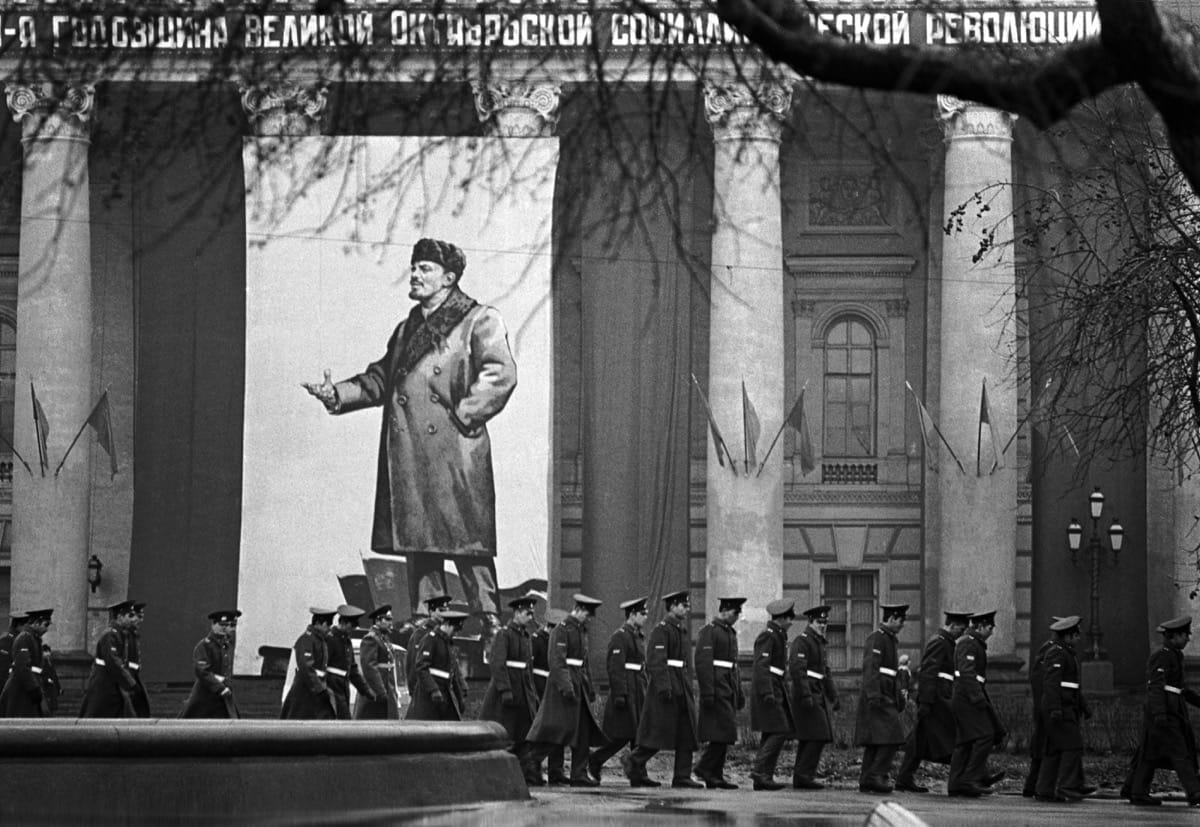 Марширующие солдаты, Большой театр. Москва,  1972