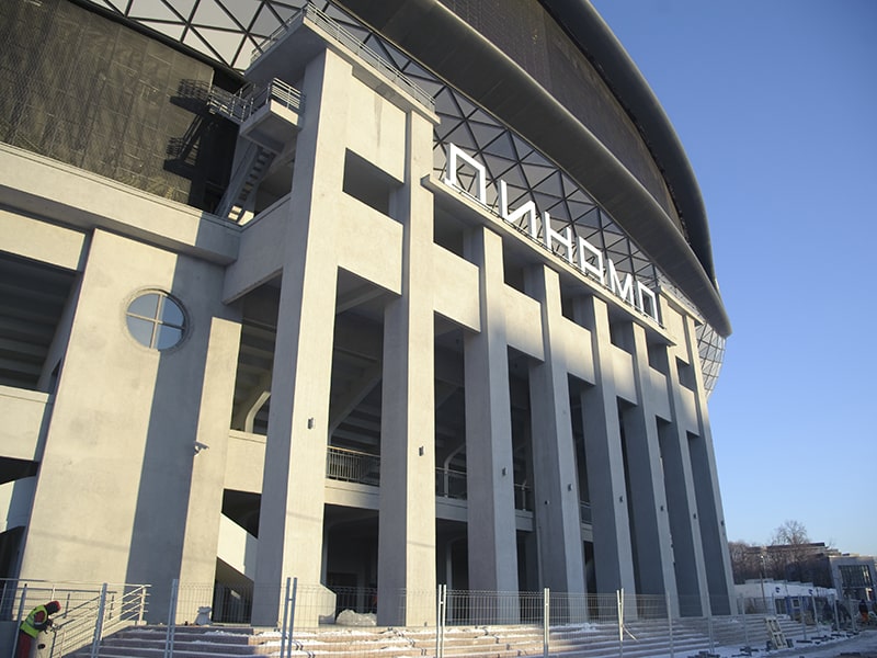 Под одной крышей с ВТБ-Ареной - дворец спорта.