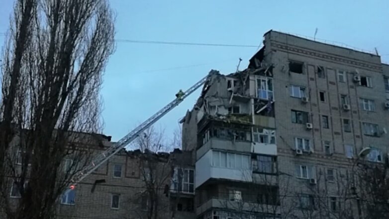 В жилом доме в городе Шахты произошел взрыв газа