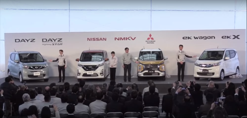 Nissan Dayz, Nissan Dayz Highway Star, Mitsubishi eK wagon, Mitsubishi eK X
