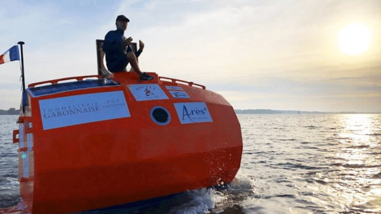 122 дня в бочке: французский путешественник оригинально пересек Атлантику