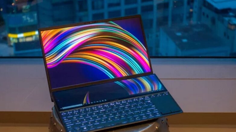 Ноутбук Asus ZenBook Pro Duo оснастили двумя экранами