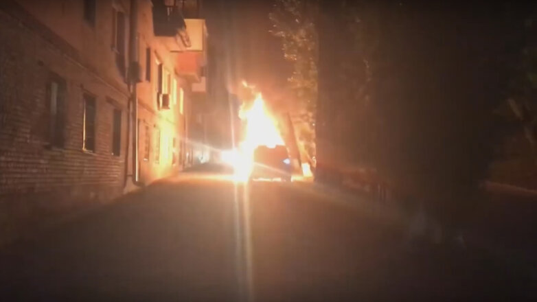 В Киеве сожгли автомобиль главного редактора телеканала