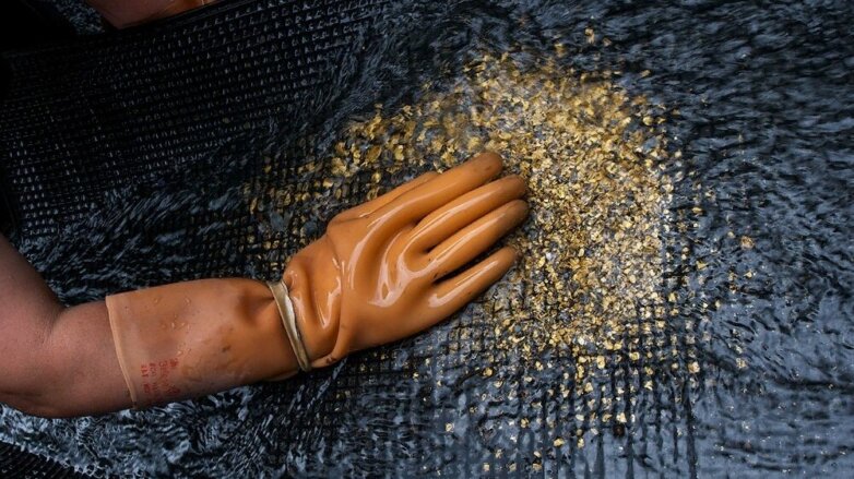 В России выросло производство золота