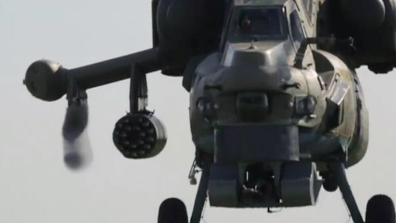 Опубликовано видео применения новой ракеты для Ми-28НМ