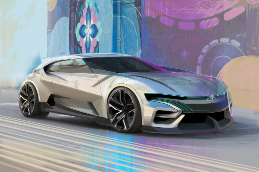 Появился концепт будущей Lada X-Flow