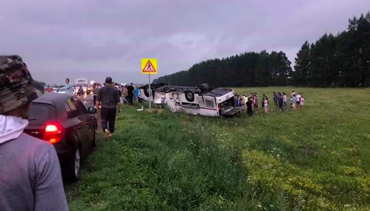 Пять человек погибли в ДТП с автобусом в Башкирии