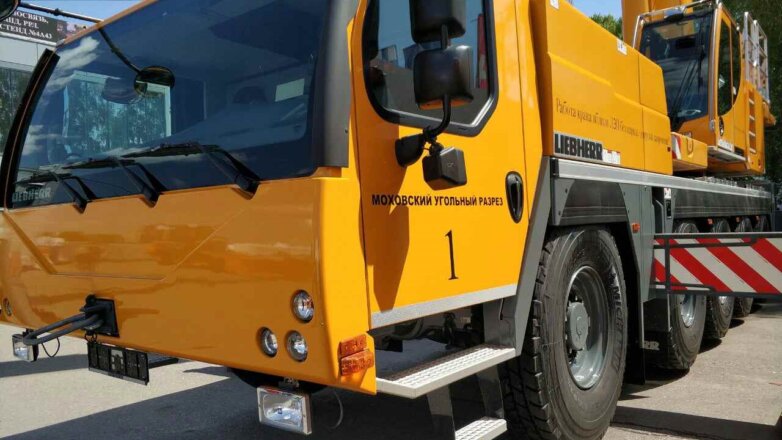 «Кузбассразрезуголь» купил новейший автокран для Моховского разреза