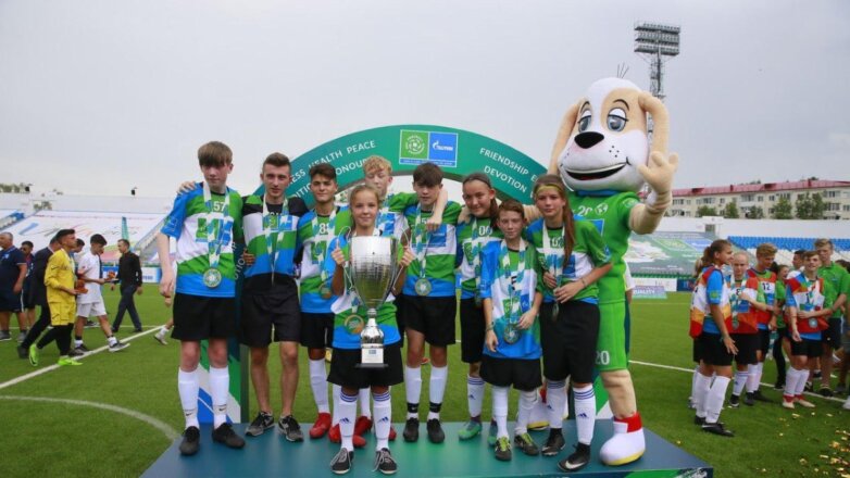 Матч по «Футболу для дружбы» завершил международные детские игры в Уфе