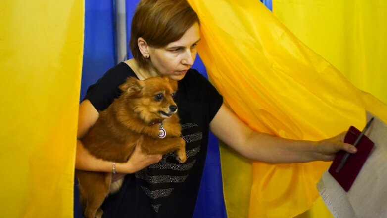 Явка на выборах в украинскую раду составляет 36,5%