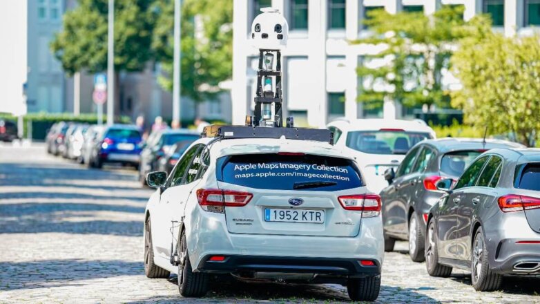 На улицах немецких городов замечены автомобили Apple