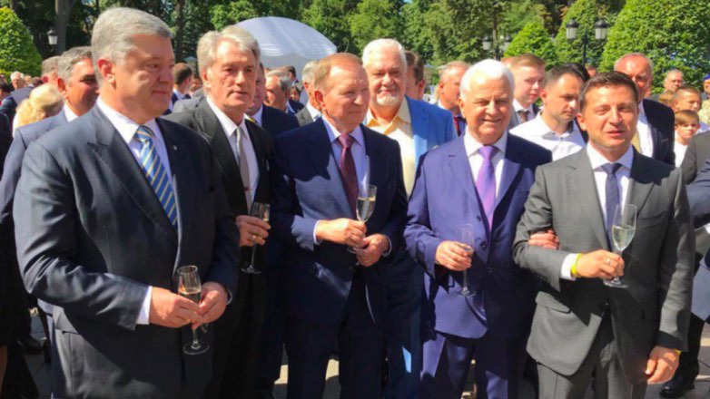 Порошенко не присутствовал в ложе для президентов на празднике в Киеве