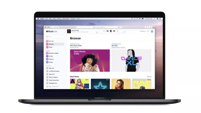 В Apple запустили тестовую веб-версию приложения Apple Music