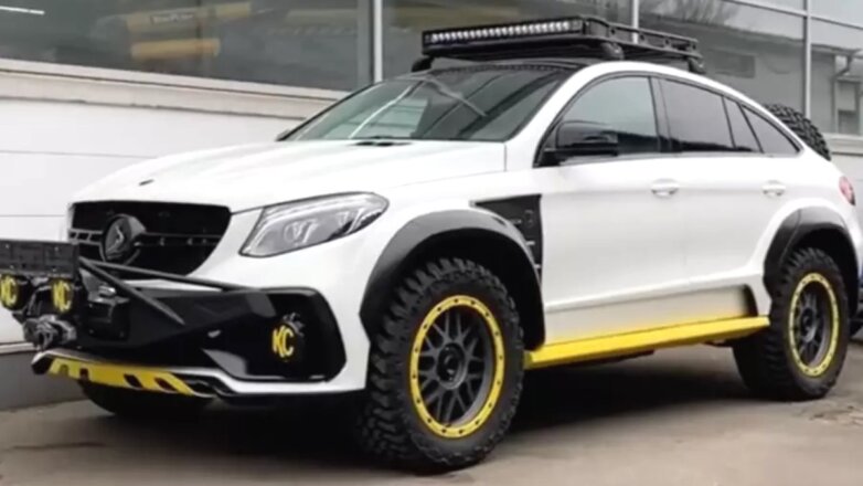 В России доработали Mercedes-Benz GLE для жесткого бездорожья