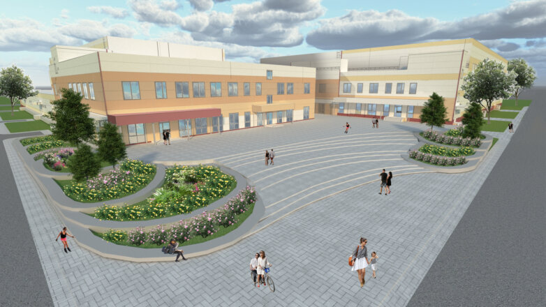 Гайский ГОК приступил к строительству ледовой арены