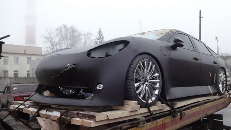 Первые фотографии российского электромобиля «Монарх» попали в сеть