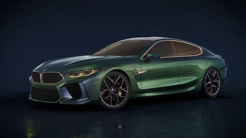 BMW привезёт в Россию один из восьми эксклюзивных седанов M8 Gran Coupe