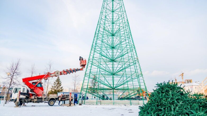 УГМК приступил к строительству ледового городка