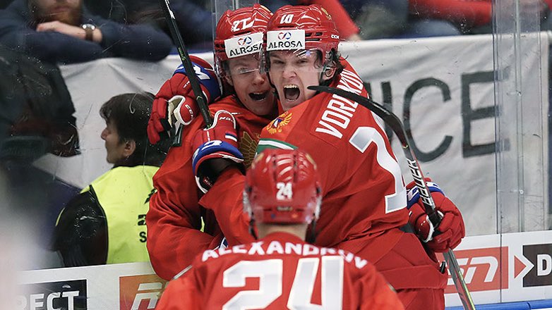 Российская сборная разгромила канадцев на этапе молодежного ЧМ по хоккею