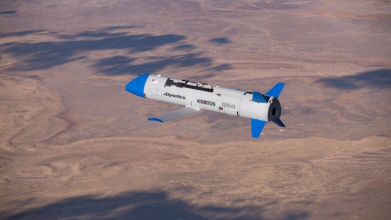 Полёт американского беспилотника программы «Гремлины» показали на видео