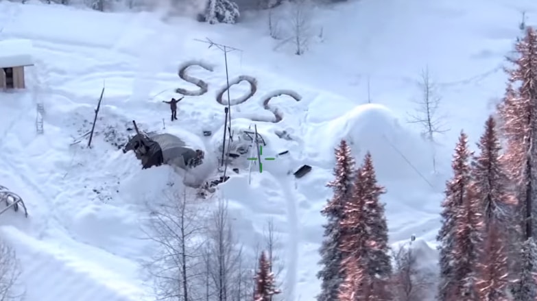 Житель Аляски остался на морозе на три недели и выжил