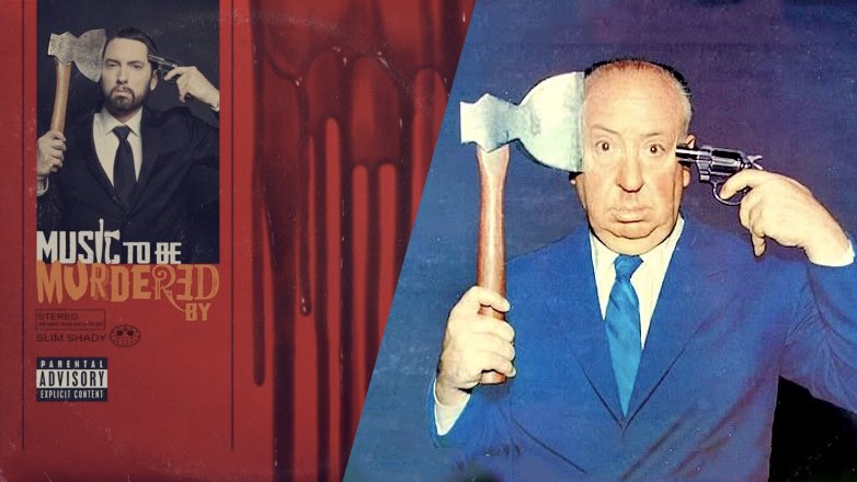 Эминем позаимствовал идею обложки нового альбома у Хичкока