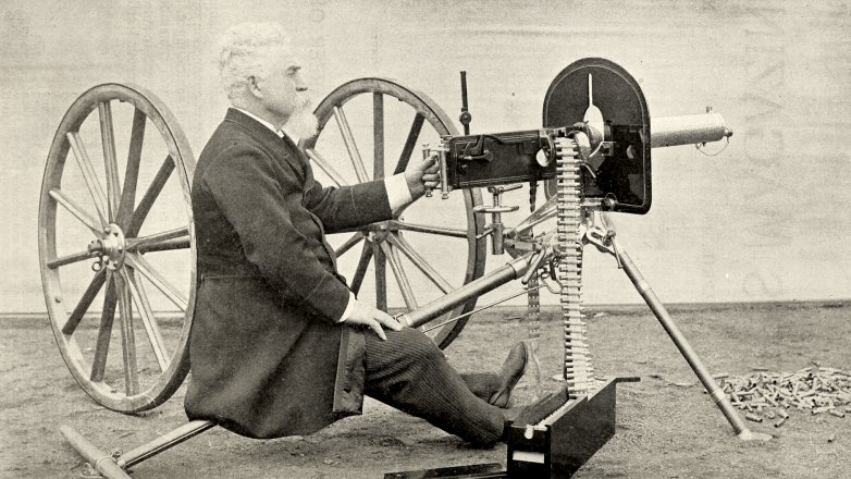 Как конфликт с Эдисоном заставил Максима сконструировать пулемет