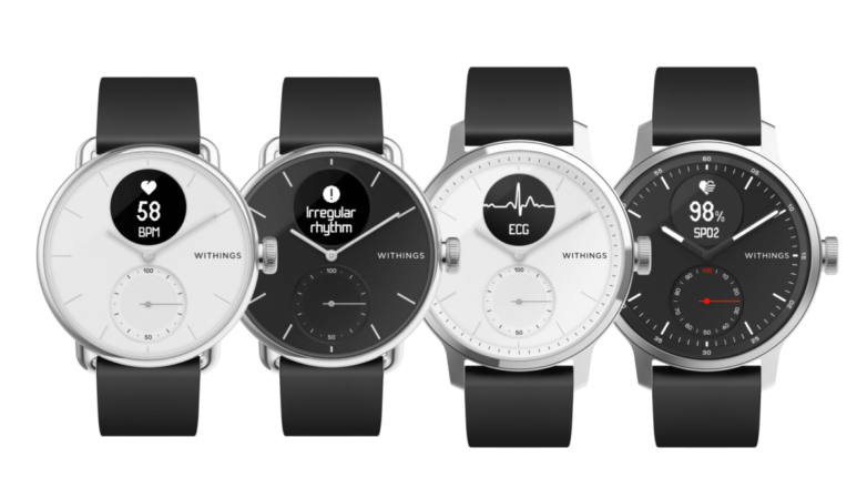 Withings представила гибридные смарт-часы ScanWatch с ЭКГ