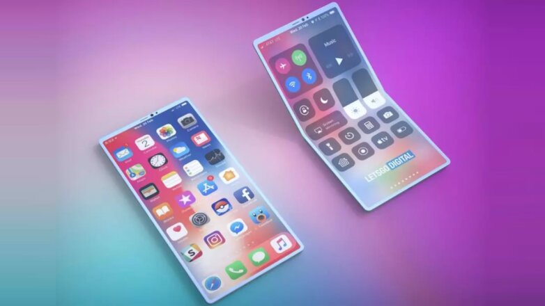 Apple запатентовала складной смартфон без линий сгиба на экране