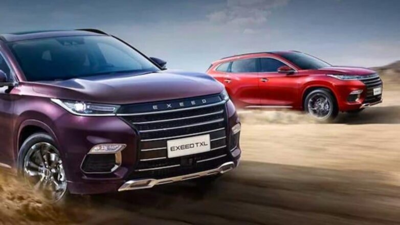 Рассекречен салон нового кроссовера для России Exeed TLX