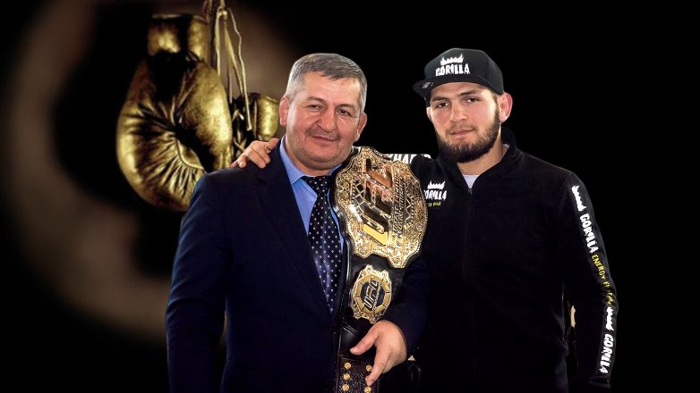 Отец Нурмагомедова оценил первое место сына в рейтинге Sherdog