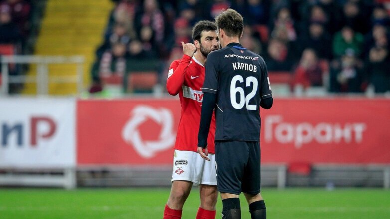 Джикия объяснил конфликт во время матча «Спартак» – ЦСКА