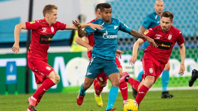 Встреча «Зенита» с «Уфой» закончилась ничьей