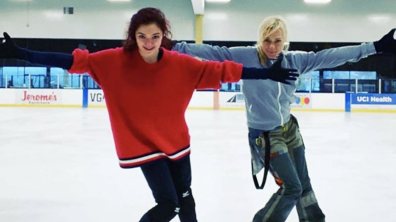 Медведева показала элемент из новой произвольной программы