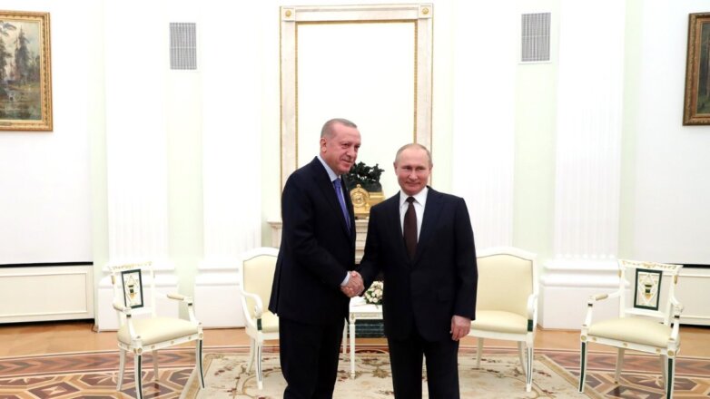 Подведены итоги трехчасовых переговоров Путина и Эрдогана тет-а-тет