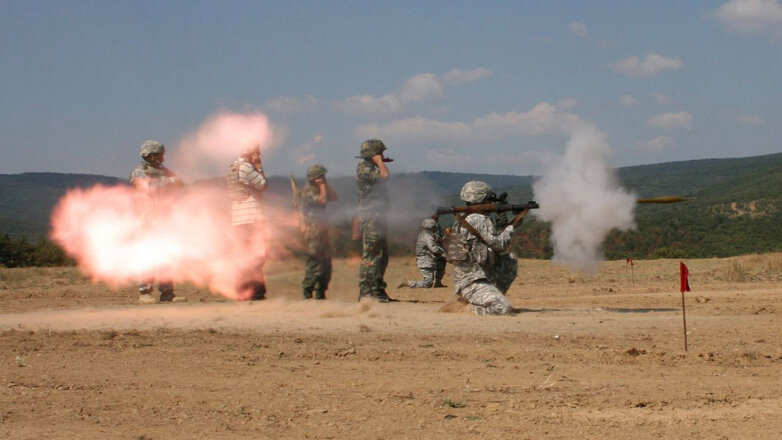 Cтрельбы из противотанковых гранатометов под Рязанью сняли на видео