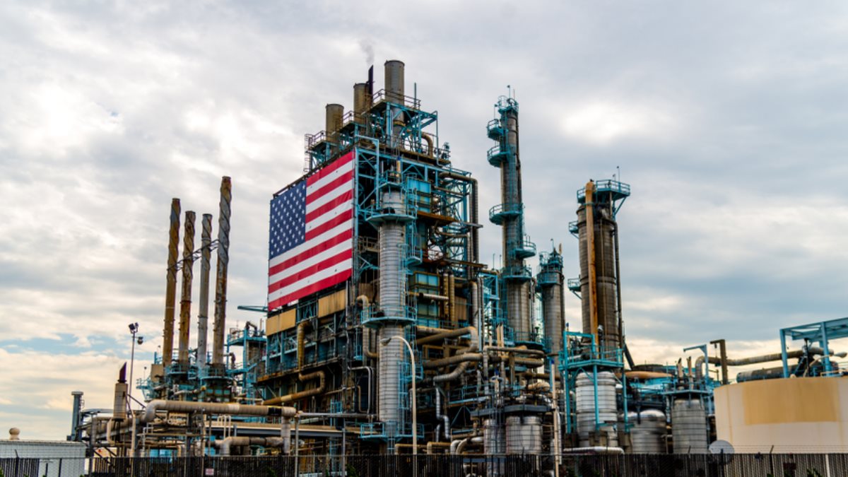 США нефть нефтеперерабатывающий завод НПЗ