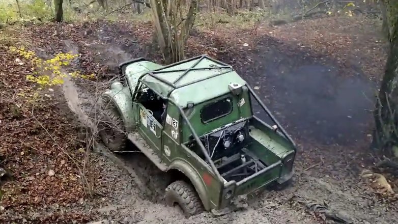 В Словакии создали оригинальную версию ГАЗ-69 с двигателем Mercedes