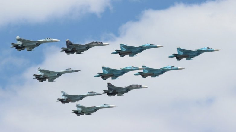 В Москве прошел воздушный парад в честь Дня Победы