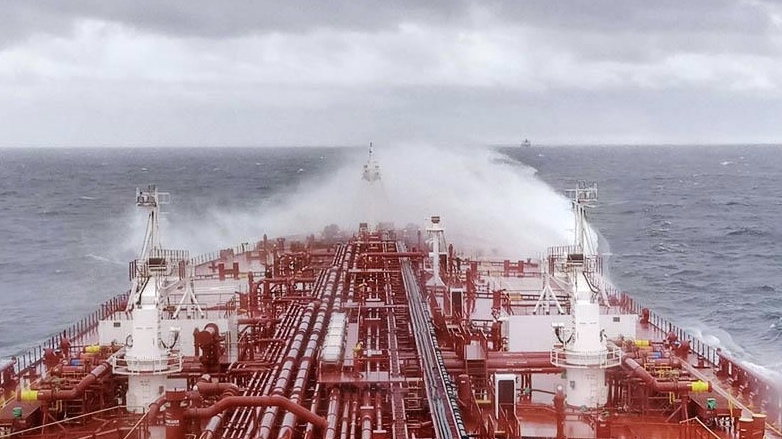 На верфи «Звезда» спустили на воду первый танкер на газомоторном топливе