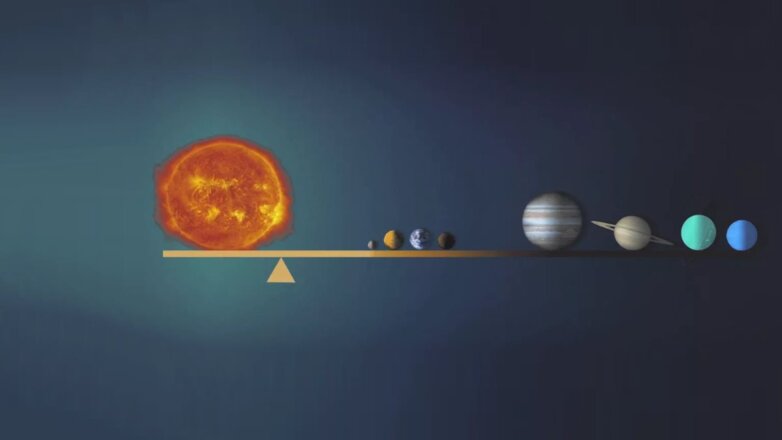 Астрофизики обнаружили центр тяжести Солнечной системы