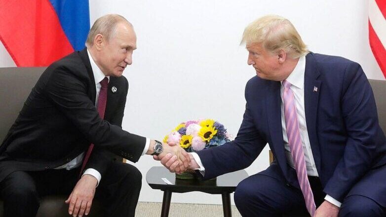 Владимир Путин и Дональд Трамп