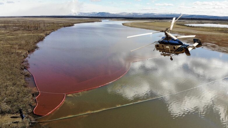 Разлив топлива в Норильске признали самым масштабным на Земле