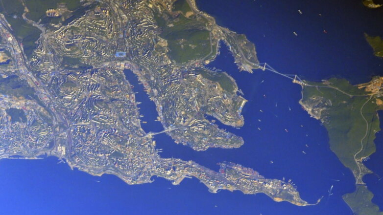 Парады в честь Дня ВМФ России сняли с борта МКС