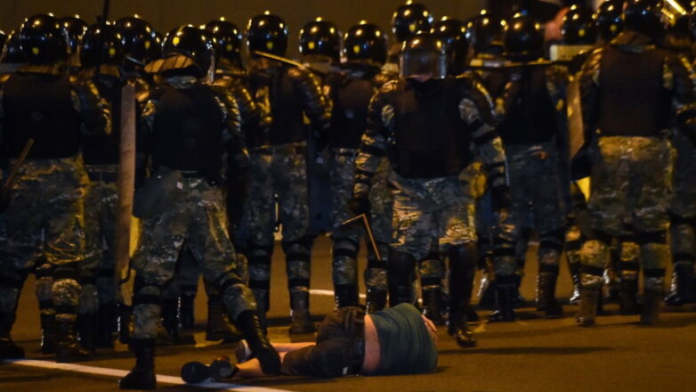 В Минске погиб участник акции протеста