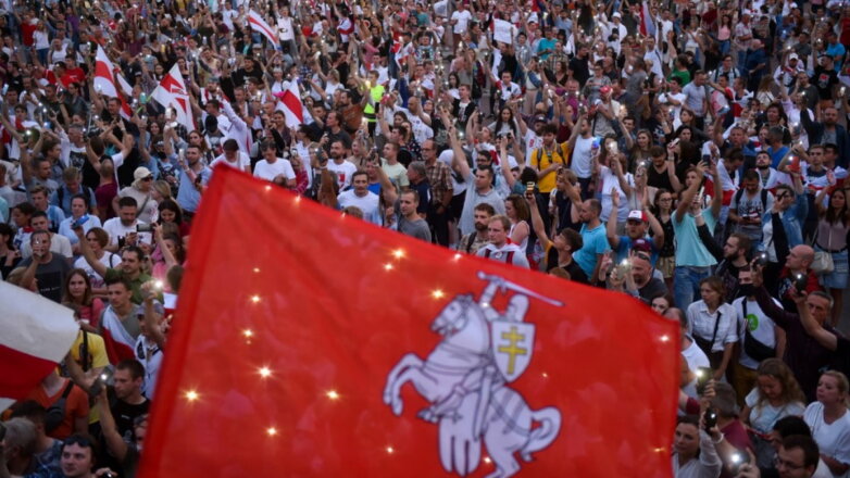 Марш оппозиции в Минске закончился задержаниями